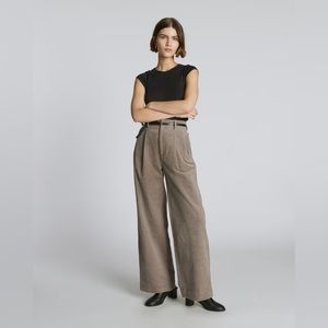 Everlane Corduroy way-high drape pants